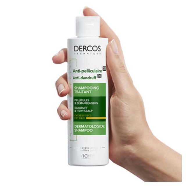 Dercos Anti - Dandruff Shampoo (Dry Hair) 200ml